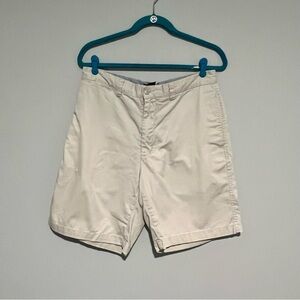 Club Room Mens Light Khaki Tan Chino Shorts Size 32
